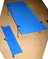 Camp Time Roll-A-Cot Folding Camp Cot, Regular, Royal Blue