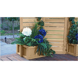 Yardistry Fusion Privacy Screen with Planters