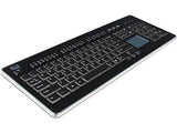 Adesso WKB-4400UB – Wireless SlimTouch Desktop Touchpad Keyboard