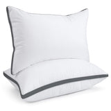 viewstar Bed Pillows King Size Set of 2, Hotel Quality, Down Alternative Big Pillow for Back, Stomach or Side Sleepers, Firm