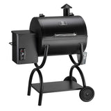 Z Grills ZPG-550A 590 Sq. in. Wood Pellet Grill and Smoker 7-in-1 BBQ in Black