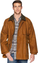 Filson 10001 Tin Cloth Packer Coat – Tan (Small)