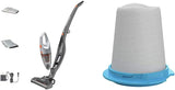 BLACK+DECKER Powerseries Cordless Stick Vacuum Cleaner & Hand Vac, 2-in-1, Titanium Gray (HSVB420J)
