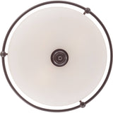 Quoizel GF1621PN Griffin Flush Mount Light, Palladian Bronze