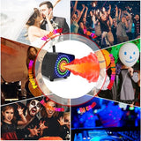 IMONE Smoke Machine with 72 LED Lights, Fog Machine with Remote Control, 500W and 2000 CFM Spray, Perfect for Wedding, Halloween, Party and Stage Effect