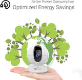 EZVIZ C6CN 1080p Indoor Pan/Tilt WiFi Security Camera, 360?? Coverage, Auto Motion Tracking, Two-Way Audio, Clear 30ft Night Vision, Supports MicroSD Card up to 256GB (Sold Seperately), 2.4GHz WiFi