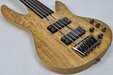 ESP LTD B-205 Fretless Spalted Maple Natural Satin 5 String Bass