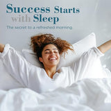 viewstar Bed Pillows King Size Set of 2, Hotel Quality, Down Alternative Big Pillow for Back, Stomach or Side Sleepers, Firm