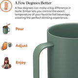 Ember Temperature Control Smart Mug 2, 14 Oz, App-Controlled Heated Coffee Mug with 80 Min Battery Life and Improved Design, White