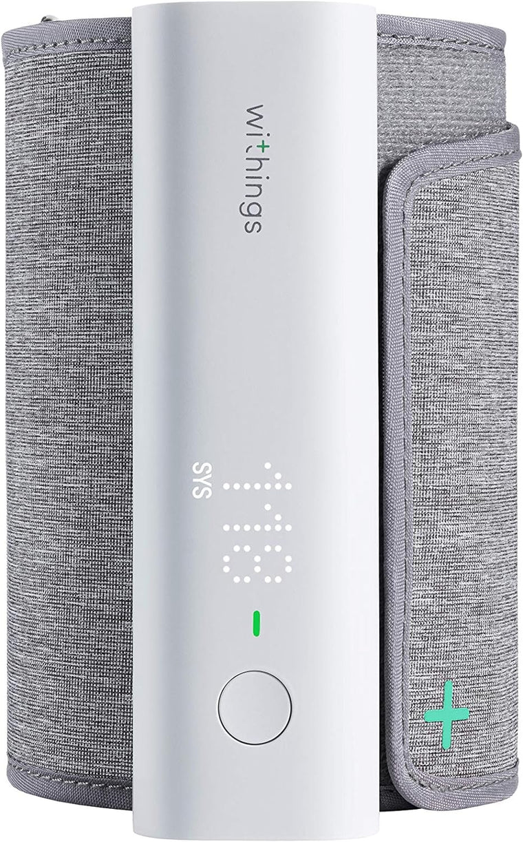 Withings BPM Connect, Wi-Fi Smart Blood Pressure Monitor: Medically Accurate, FSA/HSA Eligible, Connects Easily to app for iOS & Android, Grey