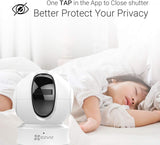EZVIZ C6CN 1080p Indoor Pan/Tilt WiFi Security Camera, 360?? Coverage, Auto Motion Tracking, Two-Way Audio, Clear 30ft Night Vision, Supports MicroSD Card up to 256GB (Sold Seperately), 2.4GHz WiFi