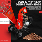 GreatCircleUSA Mini Wood Chipper Shredder Mulcher Ultra Duty 7 HP Gas Powered 3 Inch Max Wood Capacity EPA/CARB Certified Aids in Fire Prevention and Building Firebreaks