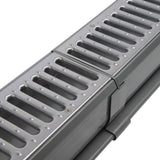 NDS 10-ft L x 5-3/4-in W Channel Drain Kit | 400-10MTL