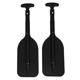 2Pcs Telescopic Kayak Paddle Rafting Boat Paddle Canoe Oars Plastic Aluminum Alloy Boat Oars