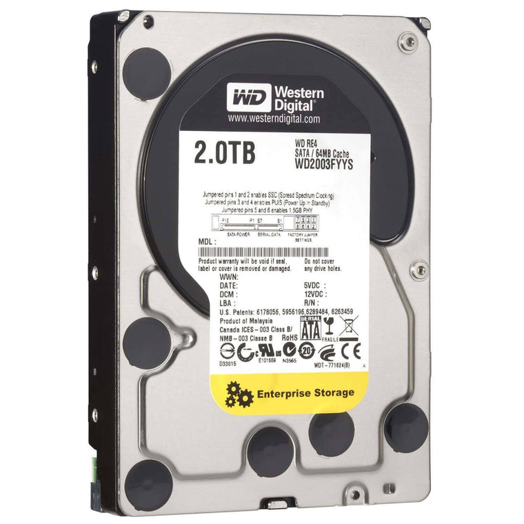 WD RE4 2TB 3.5-inch Enterprise SATA Hard Drive – Wd2003fyys