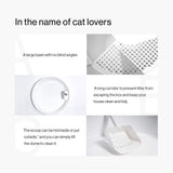 pidan Igloo Cat Litter Box Dome Litter Box Extra Large Igloo Litter Box Dog Proof Kitty Litter Box Furniture with Modern Minimalist Design, Litter Box Furniture Dot Design Award 2016