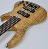 ESP LTD B-205 Fretless Spalted Maple Natural Satin 5 String Bass