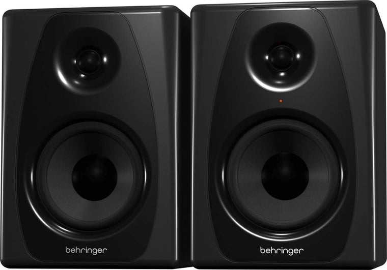 Behringer Studio 50USB 150W Bi-Amped Reference Studio Monitor Speakers with USB Input, High-Resolution, Pair