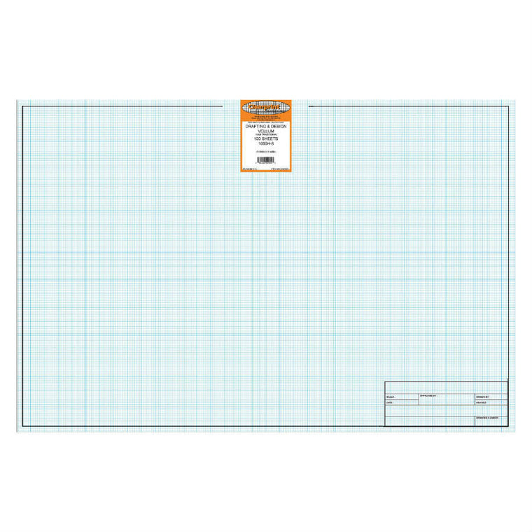 Clearprint 24 x 36 Vellum 1000HTS-8 – 100 Sheets