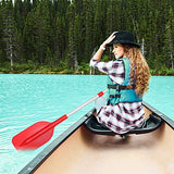 2Pcs Telescopic Kayak Paddle Rafting Boat Paddle Canoe Oars Plastic Aluminum Alloy Boat Oars