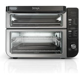 Restored Ninja DCT401 12-in-1 Double Oven with FlexDoor (Refurbished)