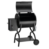 Z Grills ZPG-550A 590 Sq. in. Wood Pellet Grill and Smoker 7-in-1 BBQ in Black