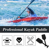 2Pcs Telescopic Kayak Paddle Rafting Boat Paddle Canoe Oars Plastic Aluminum Alloy Boat Oars