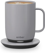 Ember Temperature Control Smart Mug 2, 14 Oz, App-Controlled Heated Coffee Mug with 80 Min Battery Life and Improved Design, White