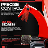 GreatCircleUSA Mini Wood Chipper Shredder Mulcher Ultra Duty 7 HP Gas Powered 3 Inch Max Wood Capacity EPA/CARB Certified Aids in Fire Prevention and Building Firebreaks