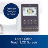 Computerized Sewing & Embroidery Machine with Wireless LAN ?C 135 Designs & 103 Stitches Built-In