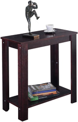 Casart End Table Coffee Sofa Wooden End Shelf Living Room Bedroom Chair Side Table Furniture Espresso
